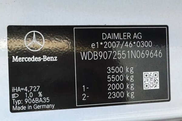 Mercedes-Benz Sprinter 514 CDI/ 43 Cabine Dupla 
